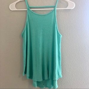 Teal tank top